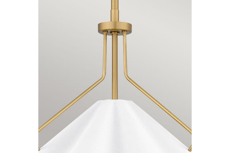 Mejia Quoizel Taklampa - Brass||White - Belysning & el - Inomhusbelysning & lampor - Taklampa & takbelysning - Pendellampor & hänglampor