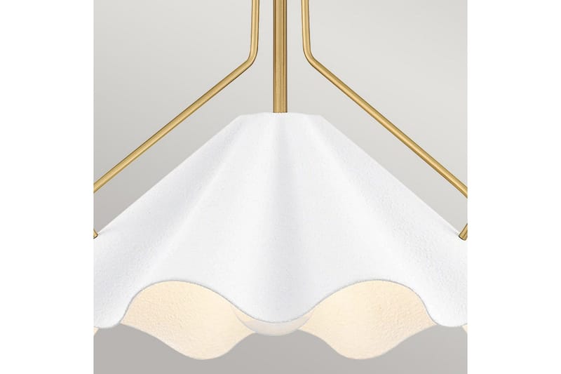 Mejia Quoizel Taklampa - Brass||White - Belysning & el - Inomhusbelysning & lampor - Taklampa & takbelysning - Pendellampor & hänglampor