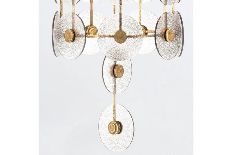 Meridian Quintiesse Krona - GOLD - Belysning & el - Inomhusbelysning & lampor - Taklampa & takbelysning - Kristallkrona & takkrona