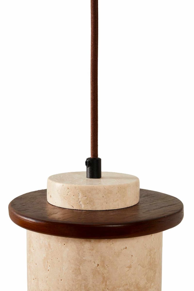 Meyros Pendellampa - Beige Och Valnöt - Belysning & el - Inomhusbelysning & lampor - Taklampa & takbelysning - Pendellampor & hänglampor