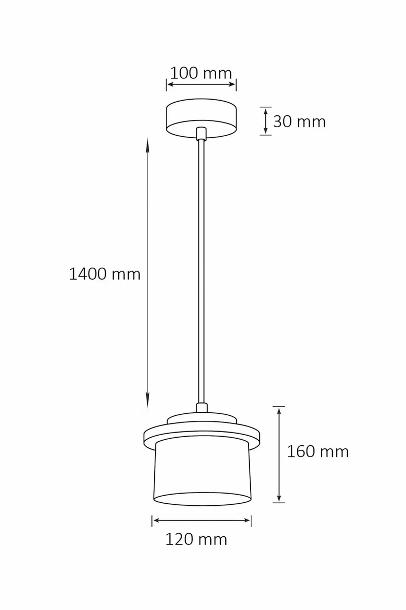 Meyros Pendellampa - Beige Och Valnöt - Belysning & el - Inomhusbelysning & lampor - Taklampa & takbelysning - Pendellampor & hänglampor