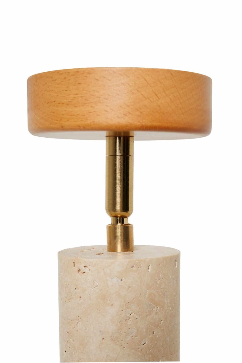 Nurtane Taklampa - Beige Och Ek - Belysning & el - Inomhusbelysning & lampor - Taklampa & takbelysning - Kristallkrona & takkrona