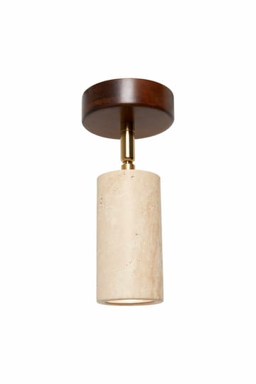 Nurtane Taklampa - Beige Och Valnöt - Belysning & el - Inomhusbelysning & lampor - Taklampa & takbelysning - Kristallkrona & takkrona