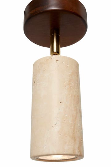 Nurtane Taklampa - Beige Och Valnöt - Belysning & el - Inomhusbelysning & lampor - Taklampa & takbelysning - Kristallkrona & takkrona