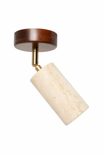 Nurtane Taklampa - Beige Och Valnöt - Belysning & el - Inomhusbelysning & lampor - Taklampa & takbelysning - Kristallkrona & takkrona