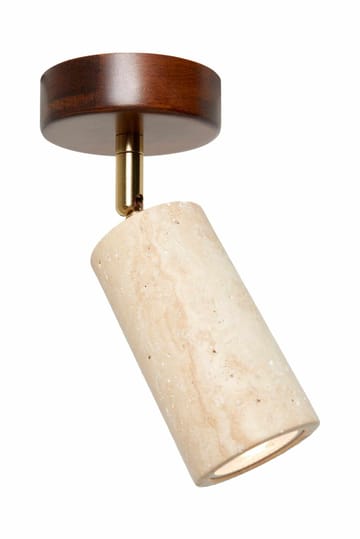 Nurtane Taklampa - Beige Och Valnöt - Belysning & el - Inomhusbelysning & lampor - Taklampa & takbelysning - Kristallkrona & takkrona