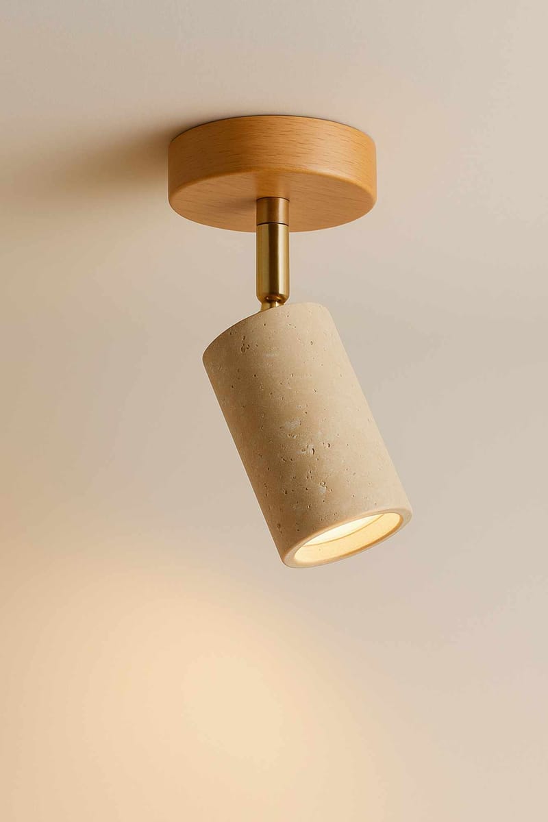 Nurtane Taklampa - Beige/Ek - Belysning & el - Inomhusbelysning & lampor - Taklampa & takbelysning - Kristallkrona & takkrona