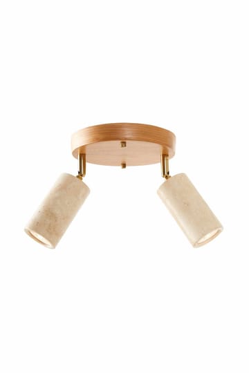 Nurtane Taklampa - Beige/Ek - Belysning & el - Inomhusbelysning & lampor - Taklampa & takbelysning - Kristallkrona & takkrona