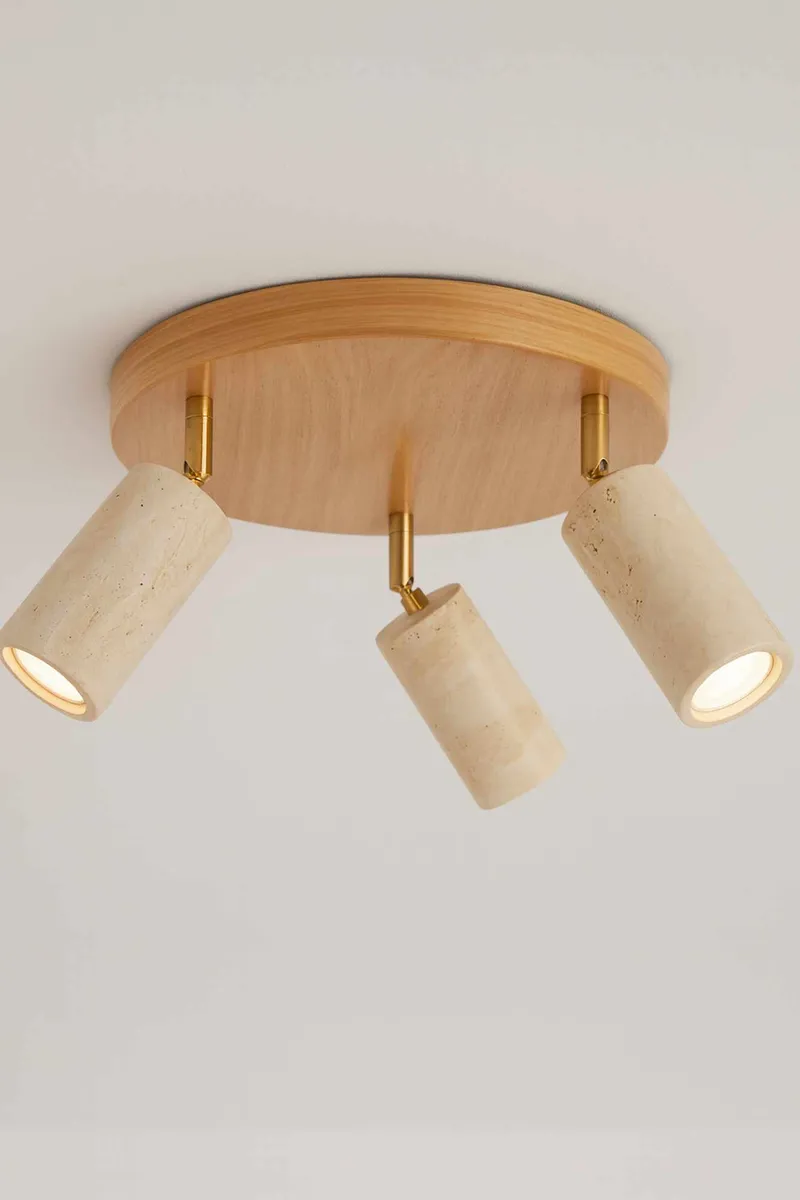 Nurtane Taklampa - Beige/Ek - Belysning & el - Inomhusbelysning & lampor - Taklampa & takbelysning - Kristallkrona & takkrona