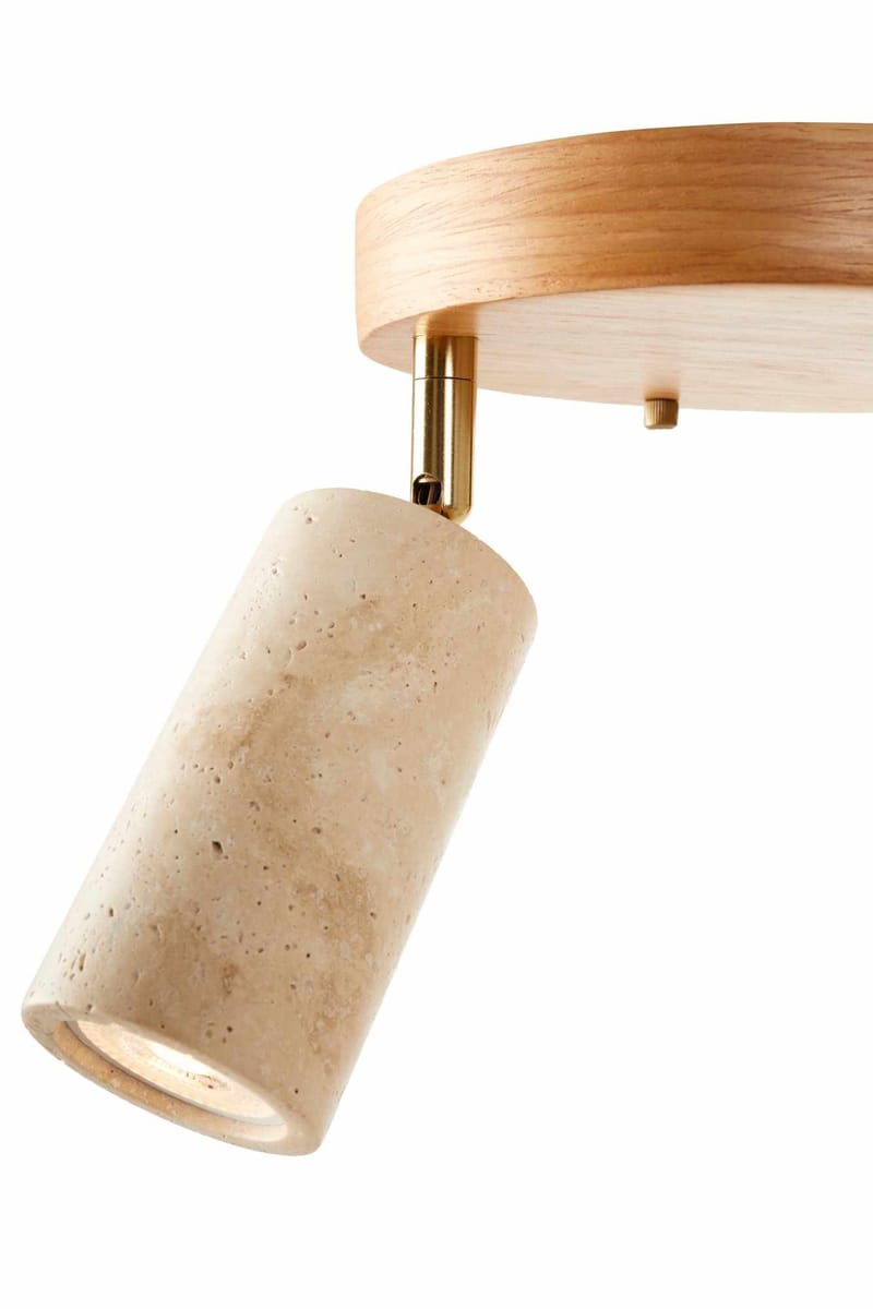 Nurtane Taklampa - Beige/Ek - Belysning & el - Inomhusbelysning & lampor - Taklampa & takbelysning - Kristallkrona & takkrona