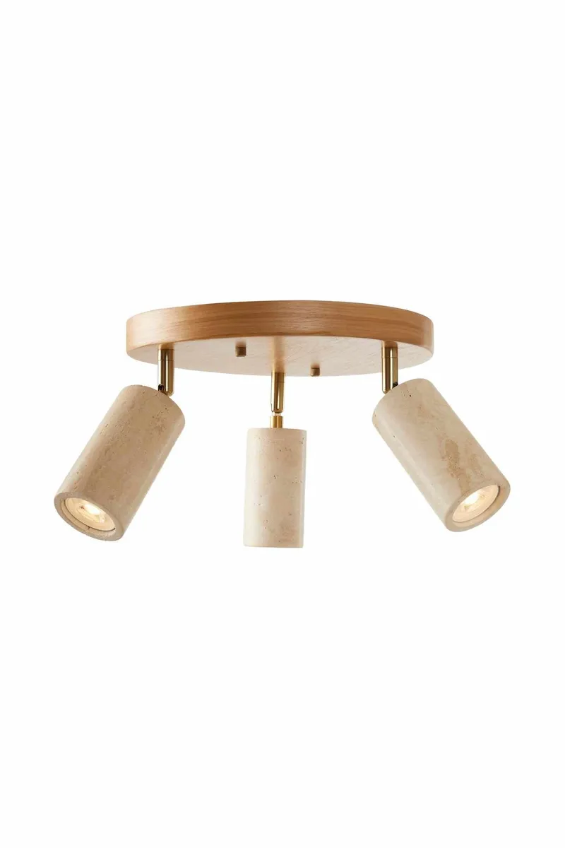 Nurtane Taklampa - Beige/Ek - Belysning & el - Inomhusbelysning & lampor - Taklampa & takbelysning - Kristallkrona & takkrona