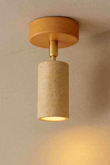 Nurtane Taklampa - Beige/Ek - Belysning & el - Inomhusbelysning & lampor - Taklampa & takbelysning - Kristallkrona & takkrona