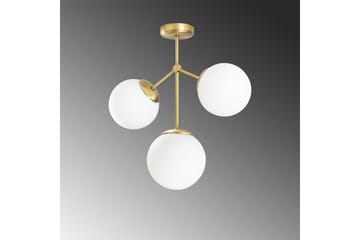 Opviq Damar Taklampa - Gul/Vit - Belysning & el - Inomhusbelysning & lampor - Taklampa & takbelysning - Plafond