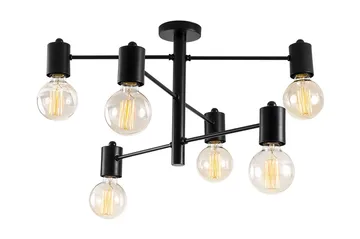 Opviq Hexa Taklampa - Svart - Belysning & el - Inomhusbelysning & lampor - Taklampa & takbelysning - Plafond