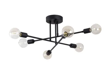 Opviq Tel Stor Taklampa Plafond - Vardagsrum - Sovrum - Kök - Svart - Belysning & el - Inomhusbelysning & lampor - Taklampa & takbelysning - Plafond
