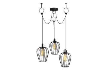 Opviq Tel Taklampa - Svart - Belysning & el - Inomhusbelysning & lampor - Taklampa & takbelysning - Pendellampor & hänglampor