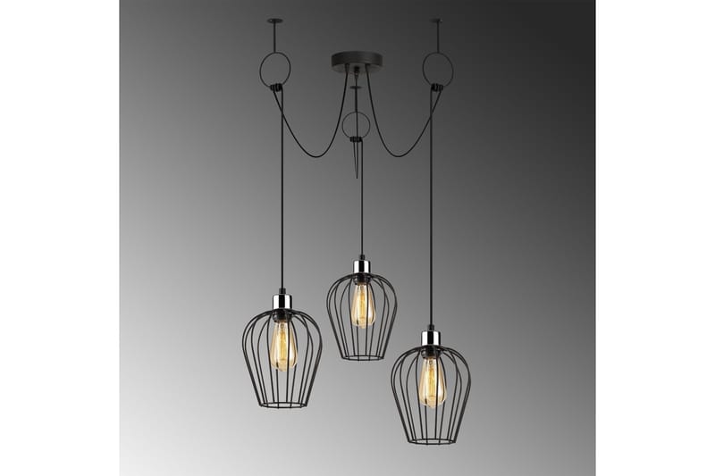 Opviq Tel Taklampa - Svart - Belysning & el - Inomhusbelysning & lampor - Taklampa & takbelysning