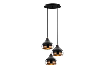 Opviq Yildo Taklampa - Svart/Koppar - Belysning & el - Inomhusbelysning & lampor - Taklampa & takbelysning - Pendellampor & hänglampor