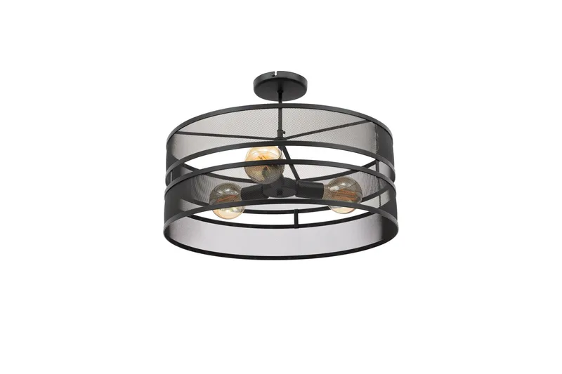 Orabela Plafond Rund, Svart