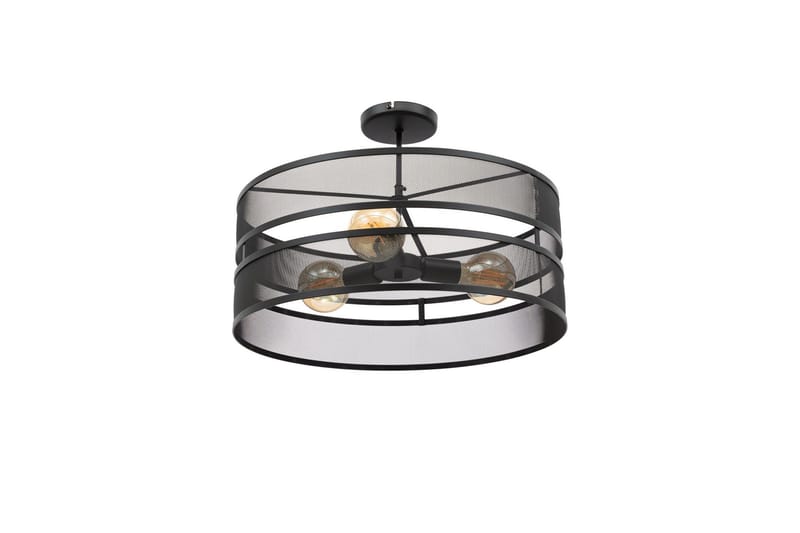 Orabela Plafond Rund, Svart