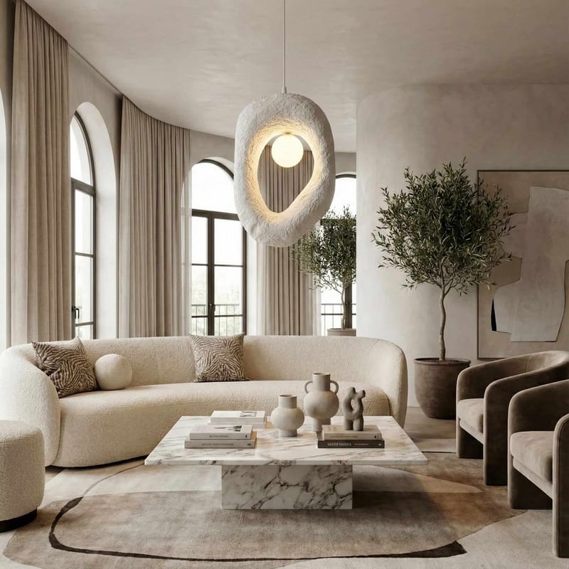 Orvinor Pendellampa - Vit - Belysning & el - Inomhusbelysning & lampor - Taklampa & takbelysning - Kristallkrona & takkrona