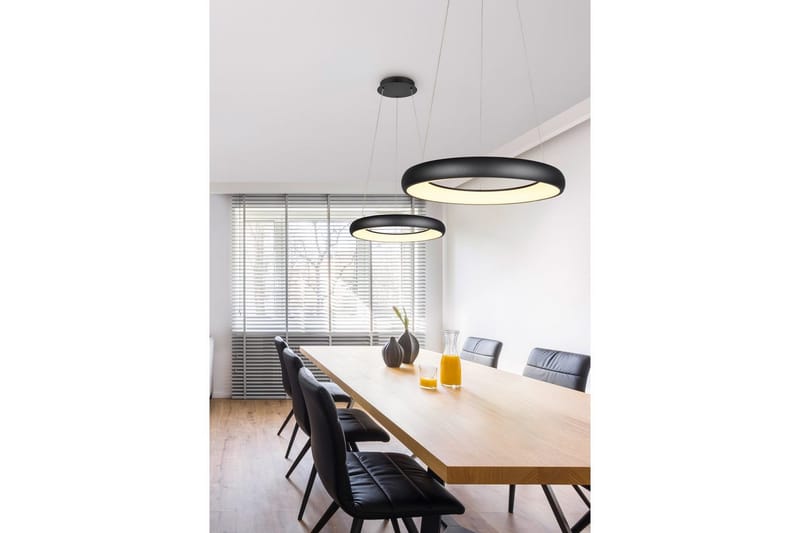 Pendel TRIO Cardona 62 cm, Mattsvart - 62 cm, Mattsvart - Belysning & el - Inomhusbelysning & lampor - Taklampa & takbelysning - Pendellampor & hänglampor