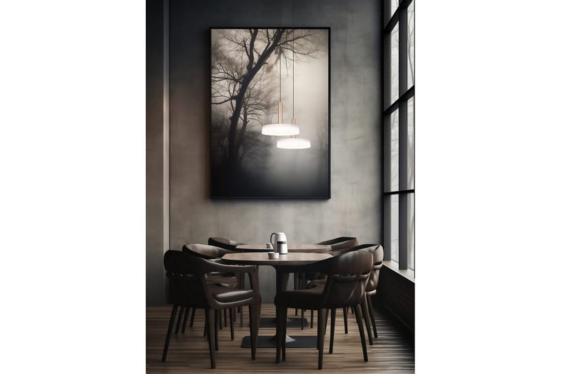 Pendel TRIO Celeste 1-del, Mattsvart/vit/kaffebrun - 1-del, Mattsvart/vit/kaffebrun - Belysning & el - Inomhusbelysning & lampor - Taklampa & takbelysning - Pendellampor & hänglampor