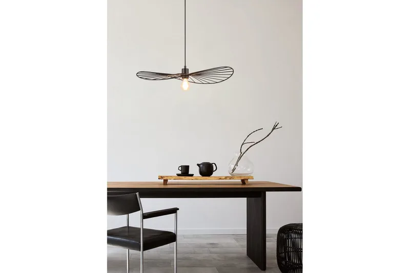 Pendel TRIO Chapeau Mattsvart - Mattsvart - Belysning & el - Inomhusbelysning & lampor - Taklampa & takbelysning - Pendellampor & hänglampor