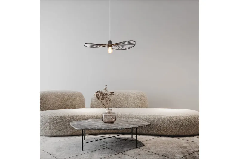 Pendel TRIO Chapeau Mattsvart - Mattsvart - Belysning & el - Inomhusbelysning & lampor - Taklampa & takbelysning - Pendellampor & hänglampor