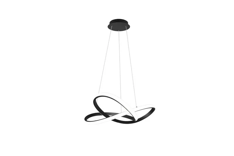 Pendel TRIO Course Mattsvart - Mattsvart - Belysning & el - Inomhusbelysning & lampor - Taklampa & takbelysning - Pendellampor & hänglampor