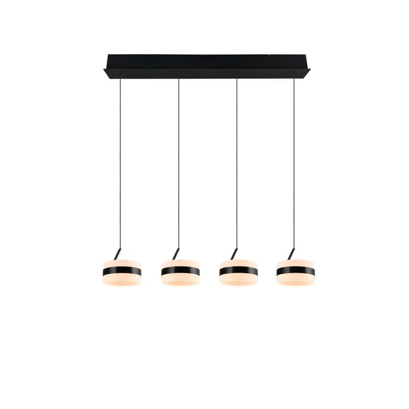 Pendel TRIO Dios - 4 lampor, Mattsvart - Belysning & el - Inomhusbelysning & lampor - Taklampa & takbelysning - Pendellampor & hänglampor