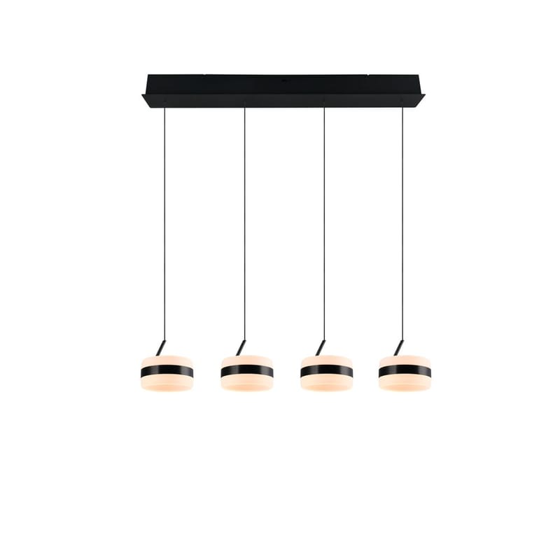 Pendel TRIO Dios - 4 lampor, Mattsvart - Belysning & el - Inomhusbelysning & lampor - Taklampa & takbelysning - Pendellampor & hänglampor