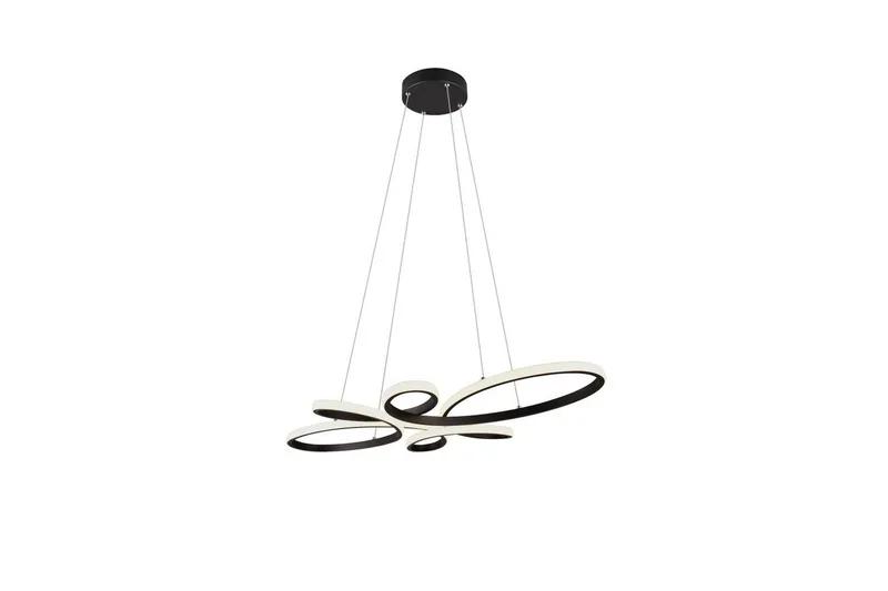 Pendel TRIO Fly Mattsvart - Mattsvart - Belysning & el - Inomhusbelysning & lampor - Taklampa & takbelysning - Pendellampor & hänglampor