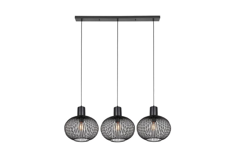 Pendel TRIO Gila 3-del, Mattsvart - 3-del, Mattsvart - Belysning & el - Inomhusbelysning & lampor - Taklampa & takbelysning - Pendellampor & hänglampor