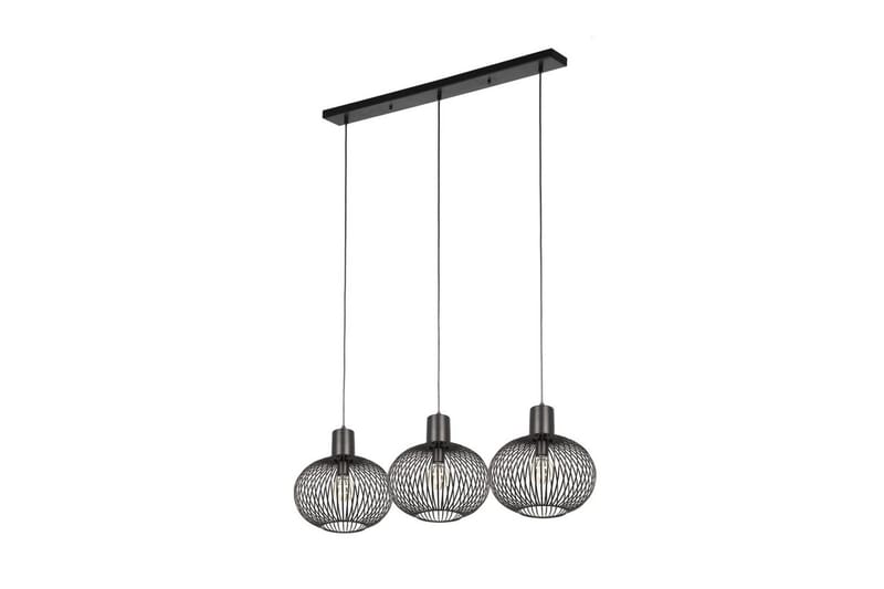 Pendel TRIO Gila 3-del, Mattsvart - 3-del, Mattsvart - Belysning & el - Inomhusbelysning & lampor - Taklampa & takbelysning - Pendellampor & hänglampor