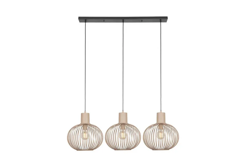 Pendel TRIO Gila 3-del, Sand - 3-del, Sand - Belysning & el - Inomhusbelysning & lampor - Taklampa & takbelysning - Pendellampor & hänglampor