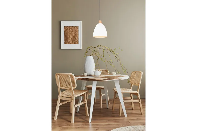 Pendel TRIO Jagger Mattvit - Mattvit - Belysning & el - Inomhusbelysning & lampor - Taklampa & takbelysning - Pendellampor & hänglampor