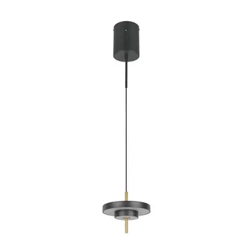 Pendel TRIO Keaton - 1 lampa 20 cm, Mattsvart/Mässing - Belysning & el - Inomhusbelysning & lampor - Taklampa & takbelysning - Pendellampor & hänglampor