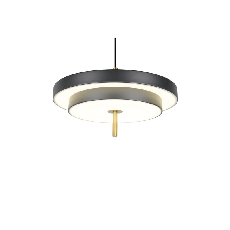 Pendel TRIO Keaton - 1 lampa 40 cm, Mattsvart/Mässing - Belysning & el - Inomhusbelysning & lampor - Taklampa & takbelysning - Pendellampor & hänglampor