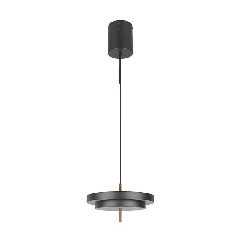 Pendel TRIO Keaton - 1 lampa 40 cm, Mattsvart/Mässing - Belysning & el - Inomhusbelysning & lampor - Taklampa & takbelysning - Pendellampor & hänglampor