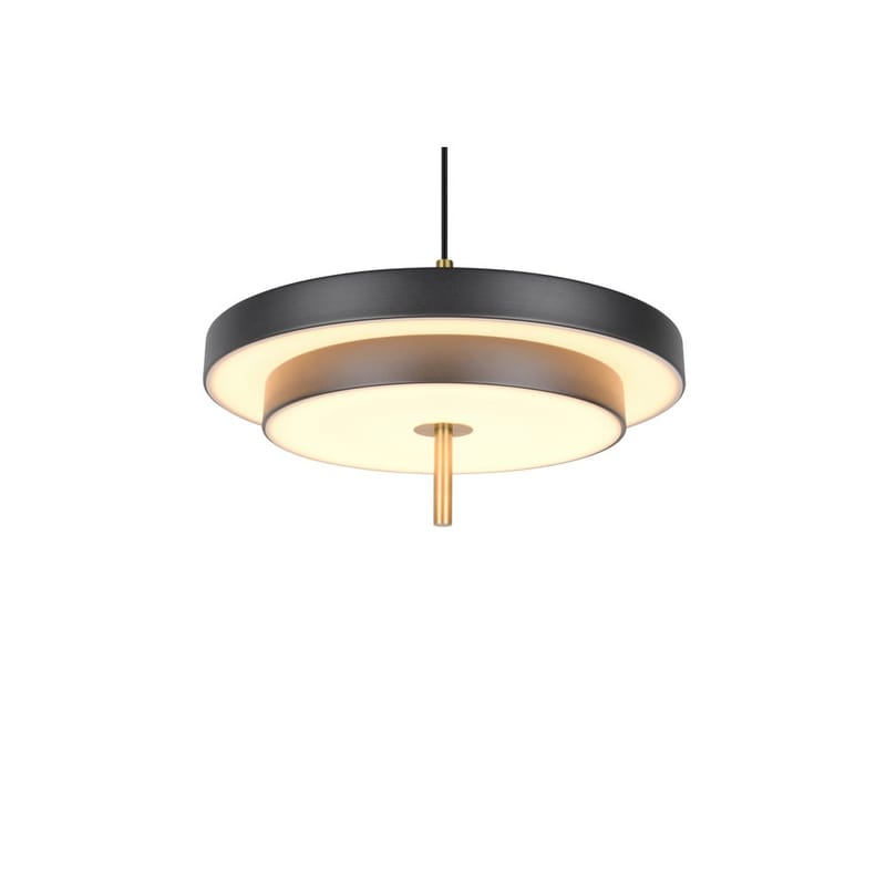 Pendel TRIO Keaton - 1 lampa 40 cm, Mattsvart/Mässing - Belysning & el - Inomhusbelysning & lampor - Taklampa & takbelysning - Pendellampor & hänglampor