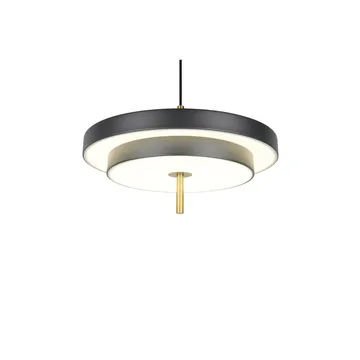 Pendel TRIO Keaton - 1 lampa 40 cm/Mattsvart/Mässing - Belysning & el - Inomhusbelysning & lampor - Taklampa & takbelysning - Pendellampor & hänglampor