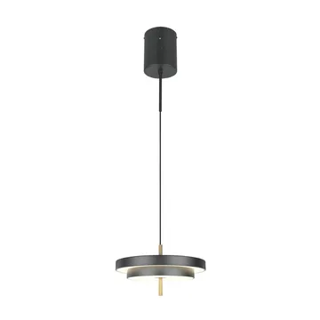 Pendel TRIO Keaton - 1 lampa 40 cm/Mattsvart/Mässing - Belysning & el - Inomhusbelysning & lampor - Taklampa & takbelysning - Pendellampor & hänglampor