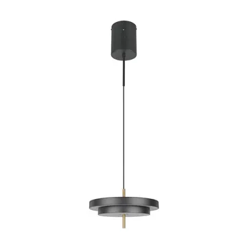 Pendel TRIO Keaton - 1 lampa 40 cm/Mattsvart/Mässing - Belysning & el - Inomhusbelysning & lampor - Taklampa & takbelysning - Pendellampor & hänglampor