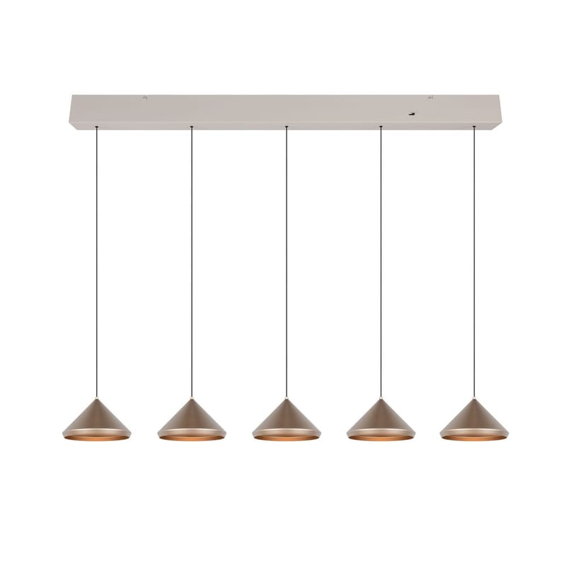 Pendel TRIO Laguna - 5 lampor, Coffee - Belysning & el - Inomhusbelysning & lampor - Taklampa & takbelysning - Pendellampor & hänglampor