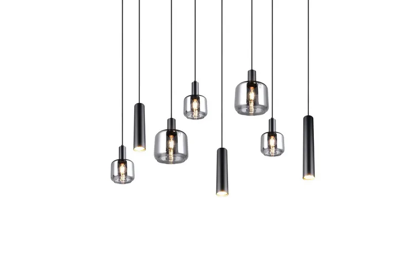 Pendel TRIO Mataro 8-del - 8-del - Belysning & el - Inomhusbelysning & lampor - Taklampa & takbelysning - Pendellampor & hänglampor