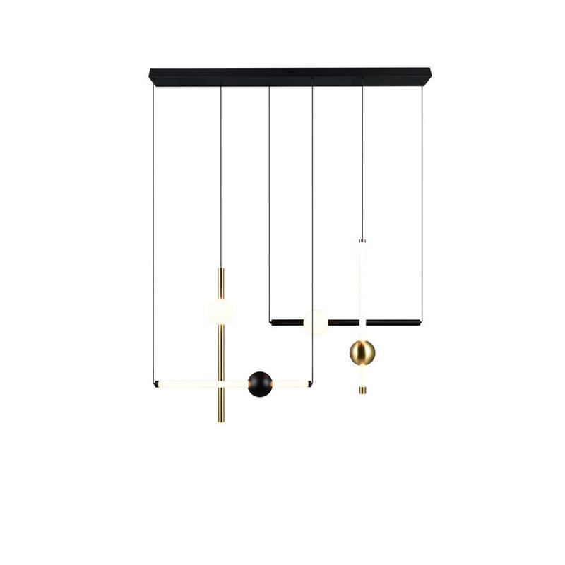 Pendel TRIO Melita - 110 cm/Mattsvart - Belysning & el - Inomhusbelysning & lampor - Taklampa & takbelysning - Pendellampor & hänglampor