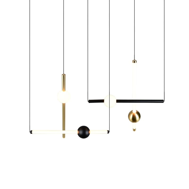 Pendel TRIO Melita - 110 cm/Mattsvart - Belysning & el - Inomhusbelysning & lampor - Taklampa & takbelysning - Pendellampor & hänglampor
