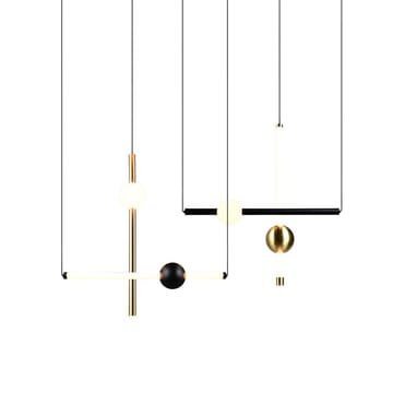 Pendel TRIO Melita - 110 cm/Mattsvart - Belysning & el - Inomhusbelysning & lampor - Taklampa & takbelysning - Pendellampor & hänglampor