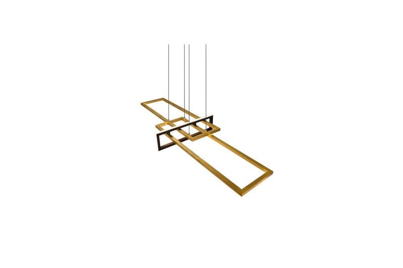 Pendel TRIO Salinas Mattmässing/mattsvart - Mattmässing/mattsvart - Belysning & el - Inomhusbelysning & lampor - Taklampa & takbelysning - Pendellampor & hänglampor